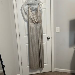 Sparkly Gold Prom Dress